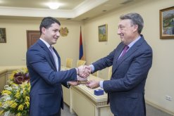 Chairman of the RA Investigative Committee Received Ambassador Extraordinary and Plenipotentiary of the Kingdom of Belgium to Armenia (photos)